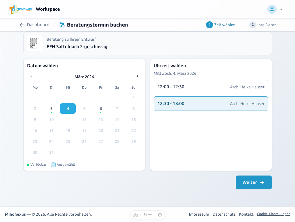 MinoSketch – Beratungstermin buchen